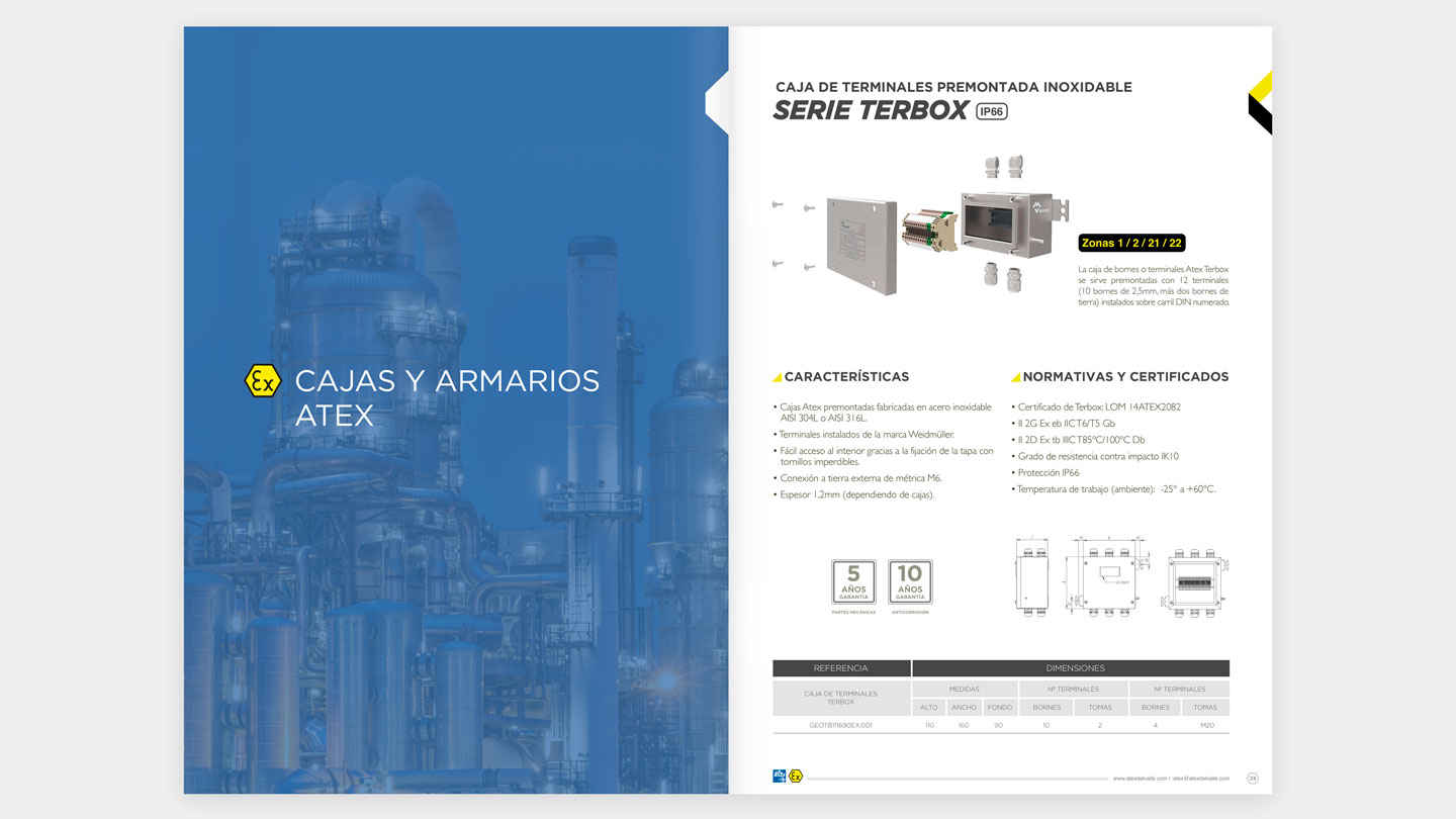 diseno grafico para catálogos técnicos